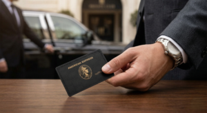 Lee más sobre el artículo La Tarjeta Negra de Titanio que No Tiene Límite de Crédito: El Objeto que Permite a los Millonarios Comprar un Jet Privado en 5 Minutos